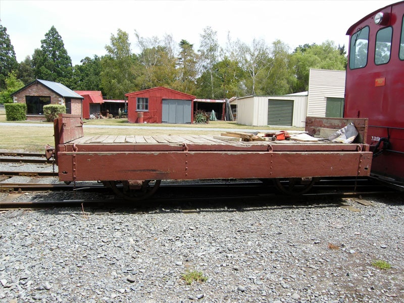 M Wooden Lowside Wagon